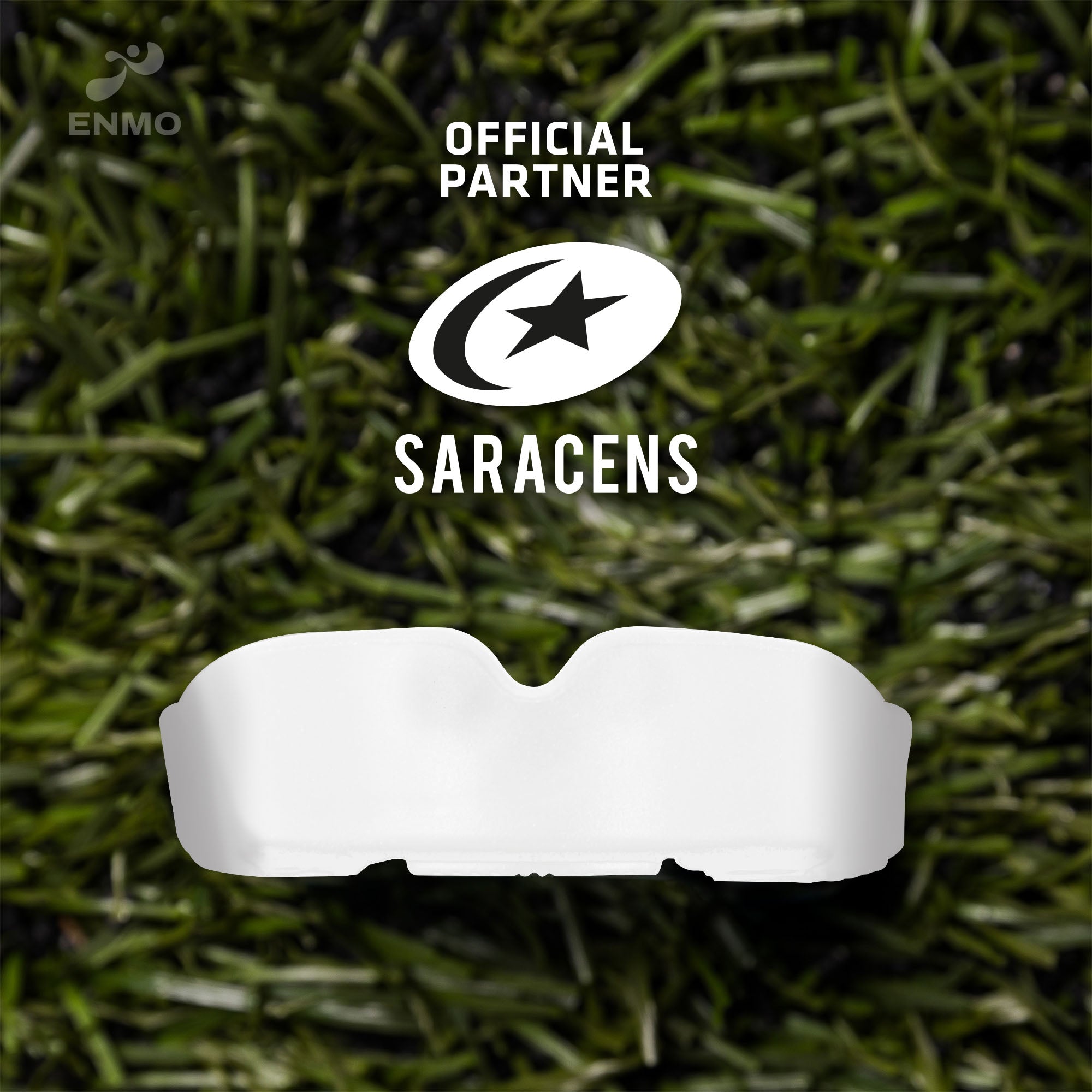 Enmo Maxilla Gel Mouthguard - Youth, Blue/White