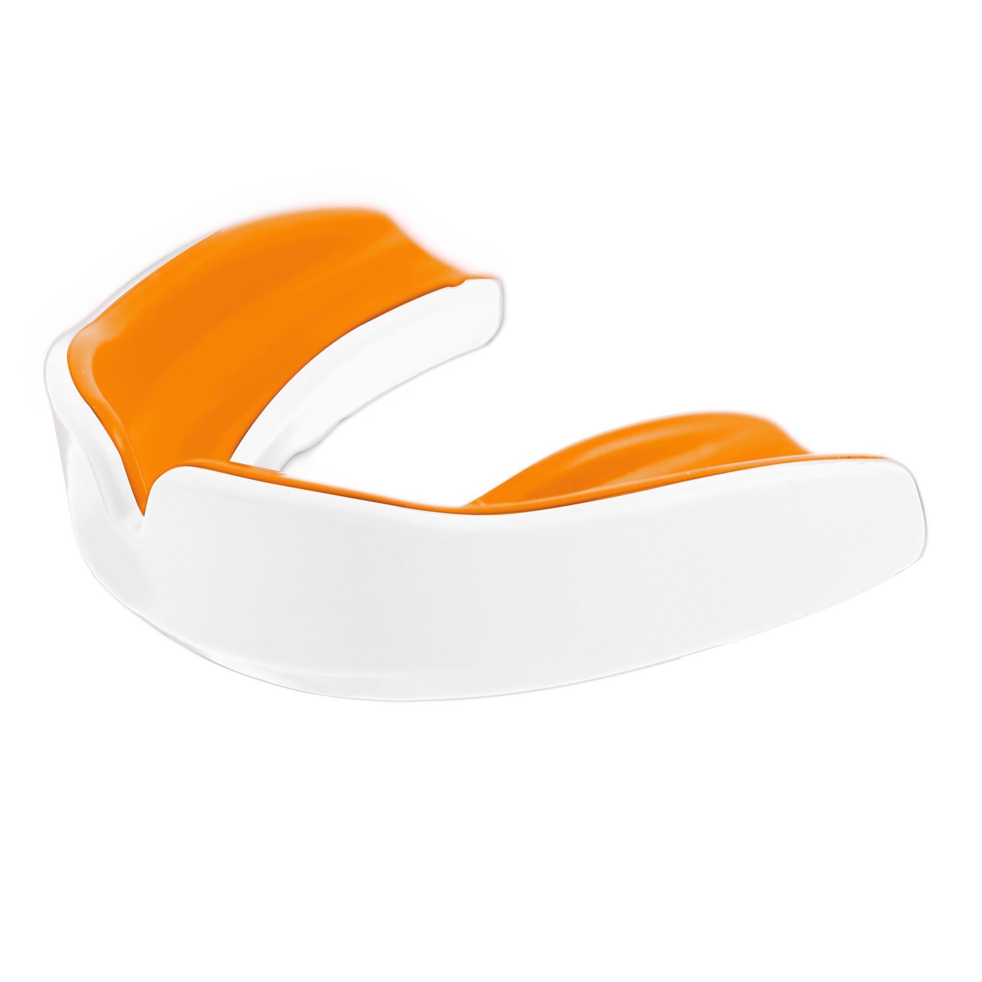 Enmo Maxilla Gel Mouthguard - Adult, White/orange
