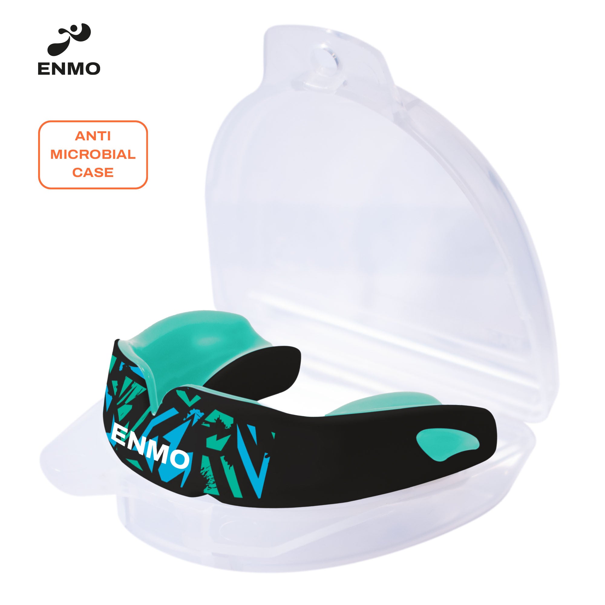 Enmo Maxilla Pro Mouthguard - Adult, Fusion Black/Mint